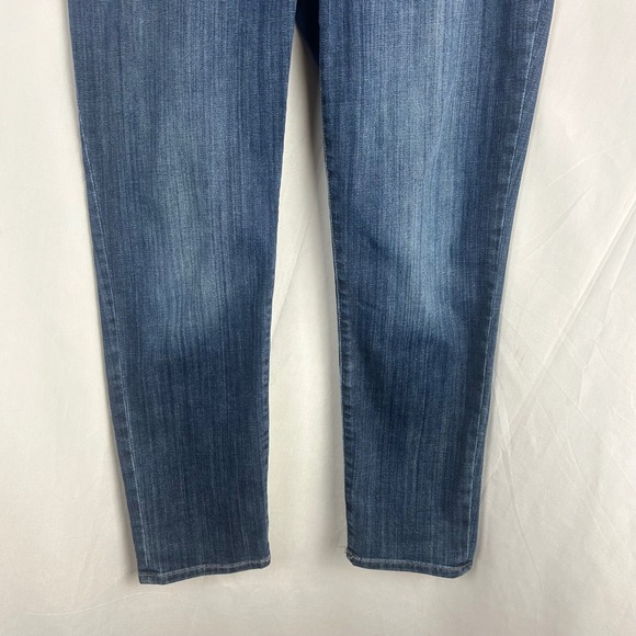 Chico's The So Slimming Girlfriend Ankle Jeans Petite Blue Denim 0.5 Small 6 - Picture 4 of 10